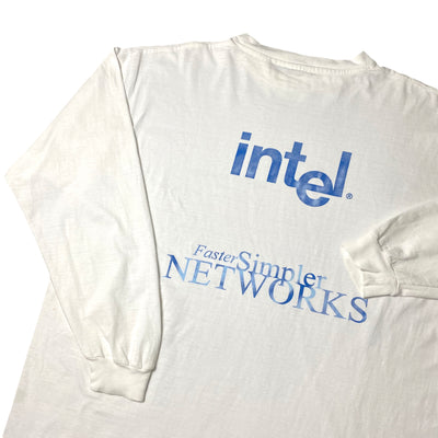 Late 90's Intel Long Sleeve T-Shirt