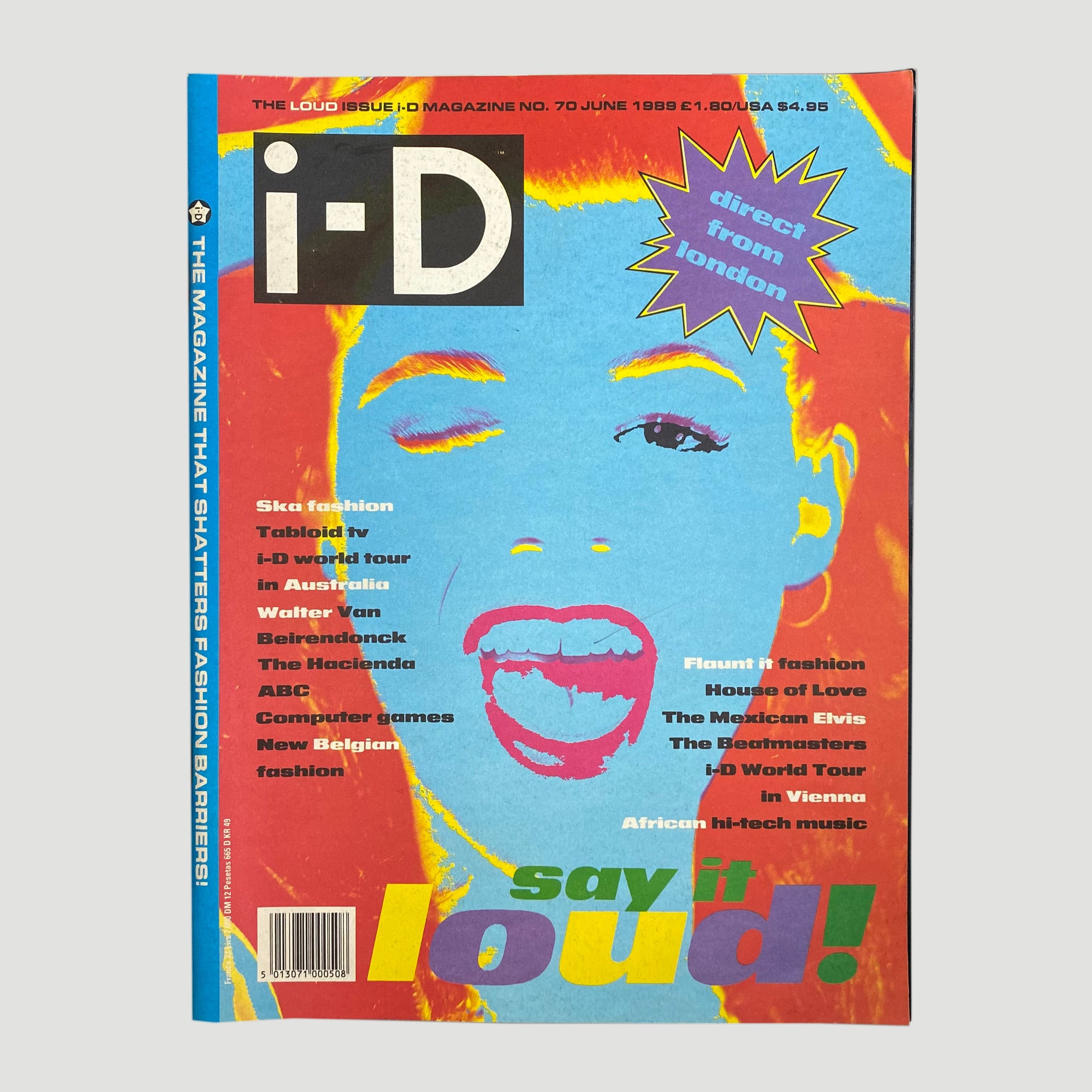 i-D Magazine Say It Loud! 1989