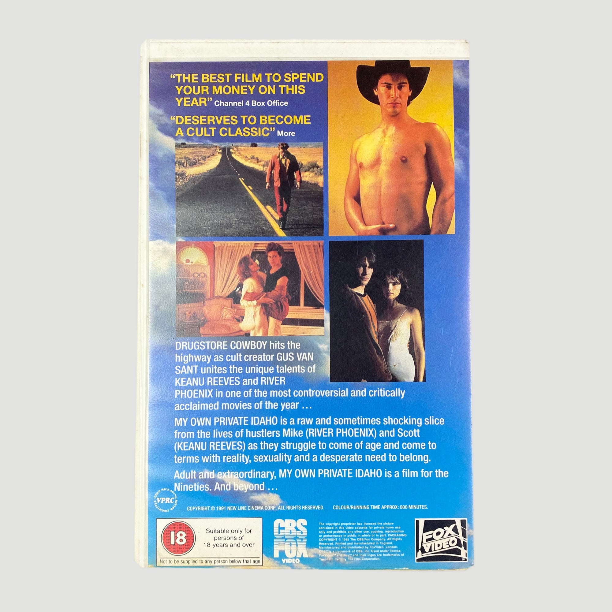 1991 My Own Priivate Idaho Ex-Rental VHS
