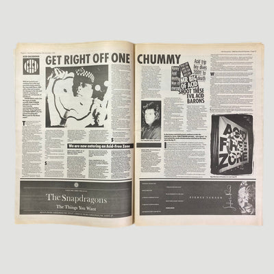 1988 NME 'Acid Crackdown' Issue