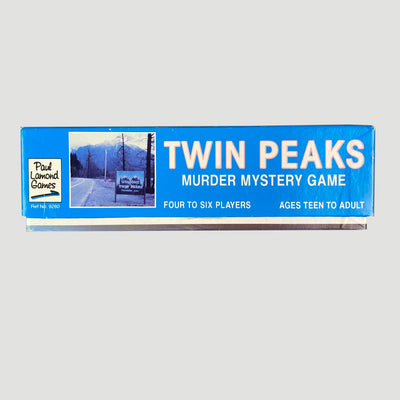 1990 Twin Peaks Murder Mystery Board Game