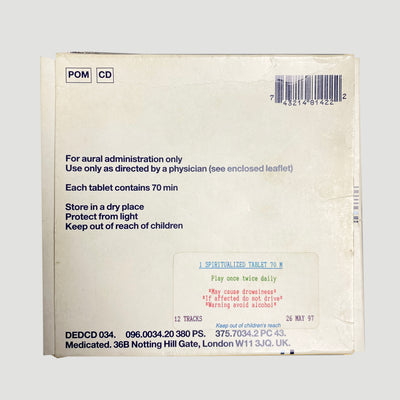 1997 Spiritualized Ladies & Gentleman CD Blister Pack Version