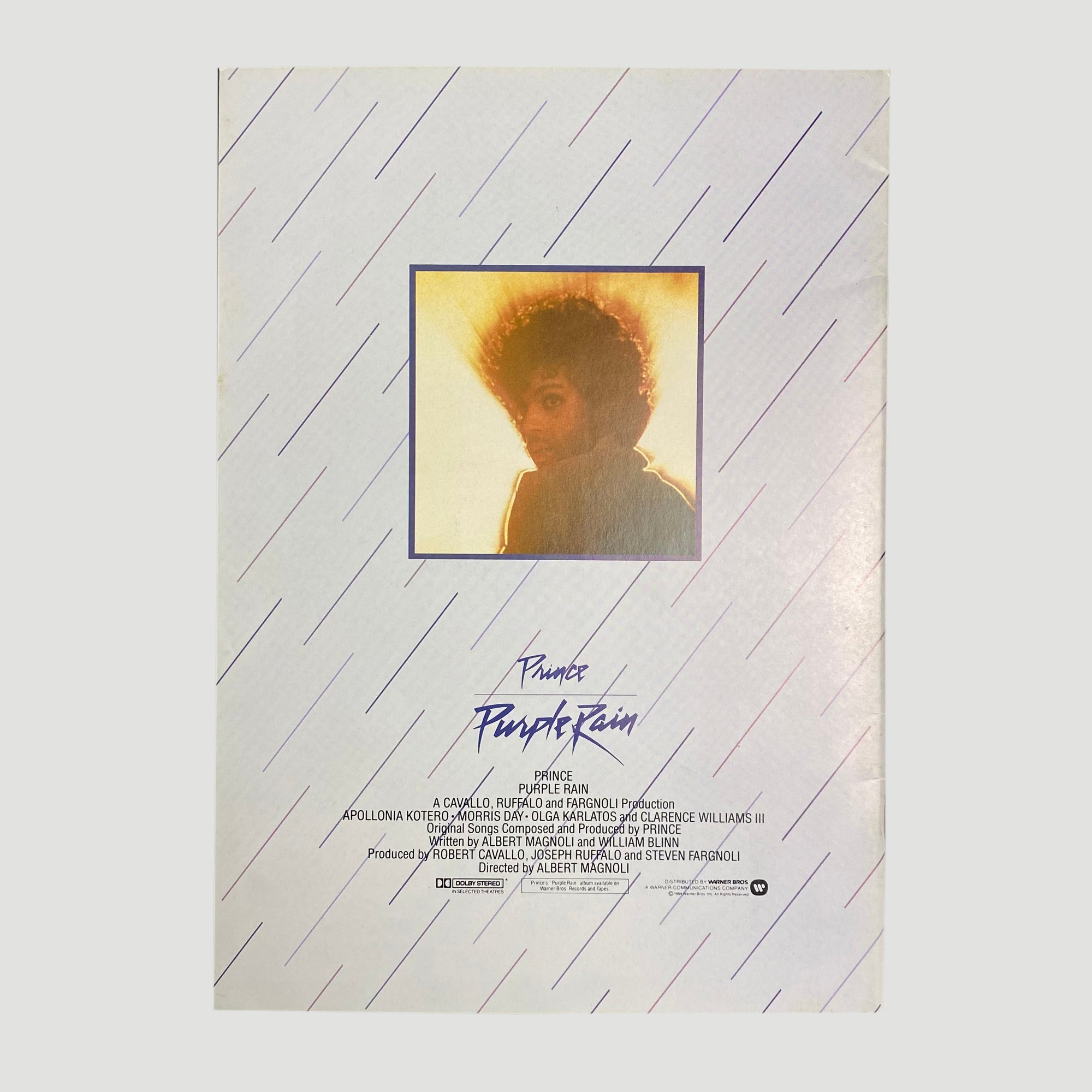 80's Prince Purple Rain Japanese Programme