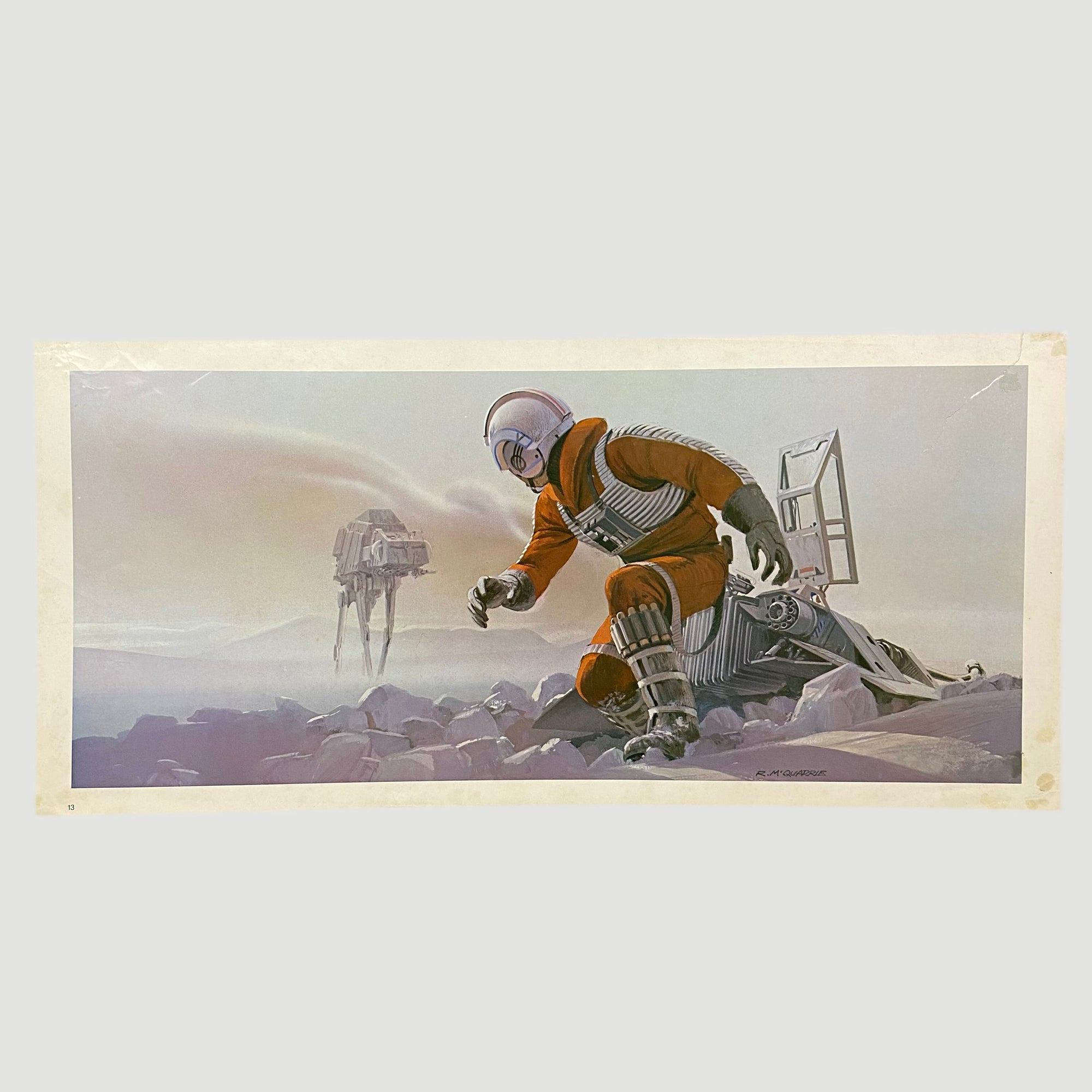 1980 Star Wars The Empire Strikes Back Ralph McQuarrie Portfolio