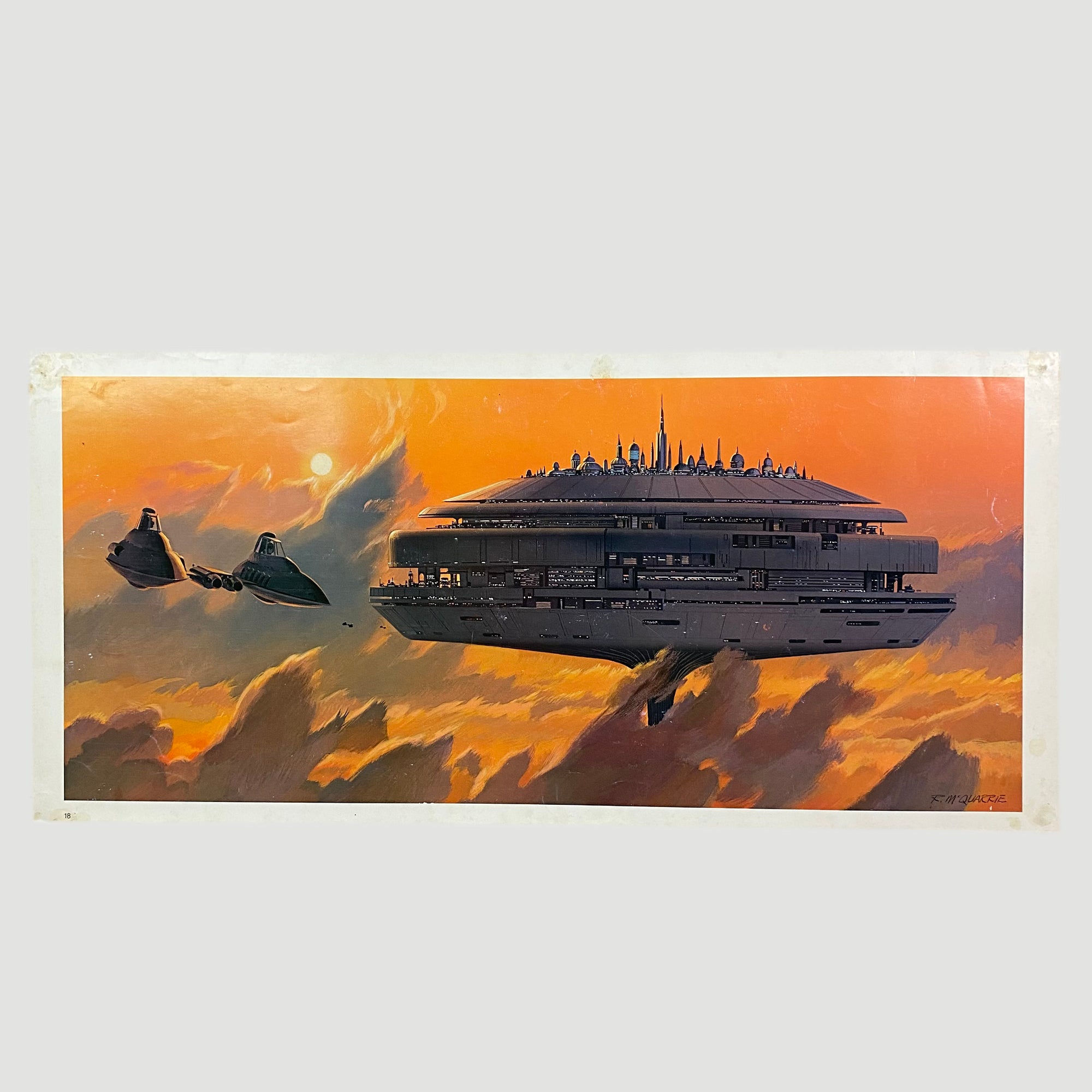 1980 Star Wars The Empire Strikes Back Ralph McQuarrie Portfolio