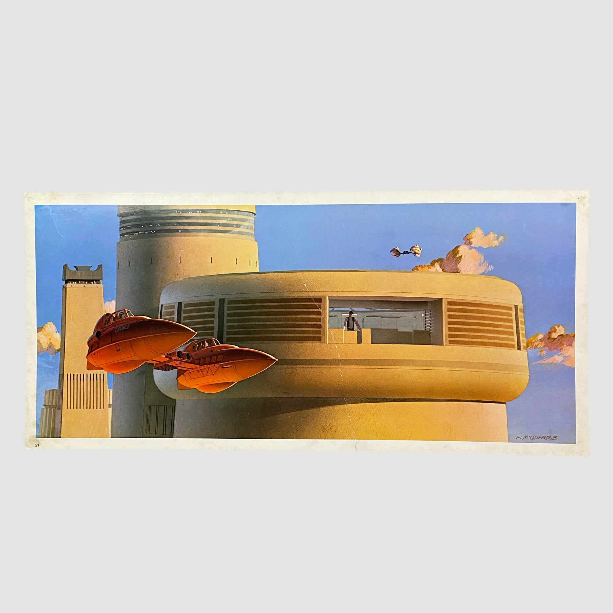 1980 Star Wars The Empire Strikes Back Ralph McQuarrie Portfolio