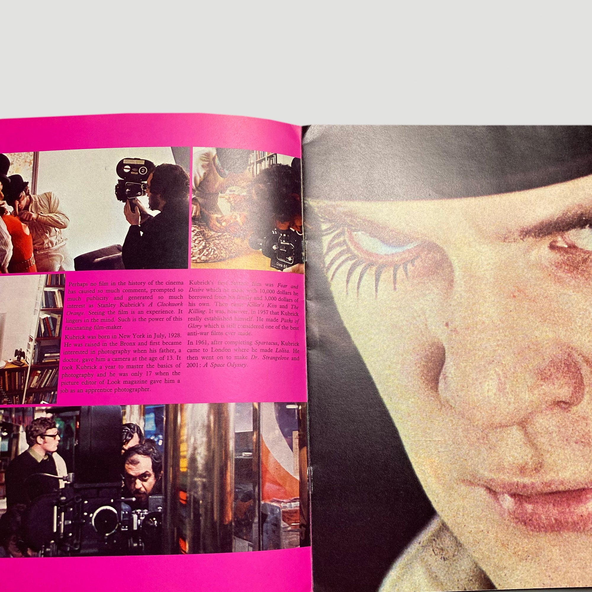 1972 Clockwork Orange UK Programme