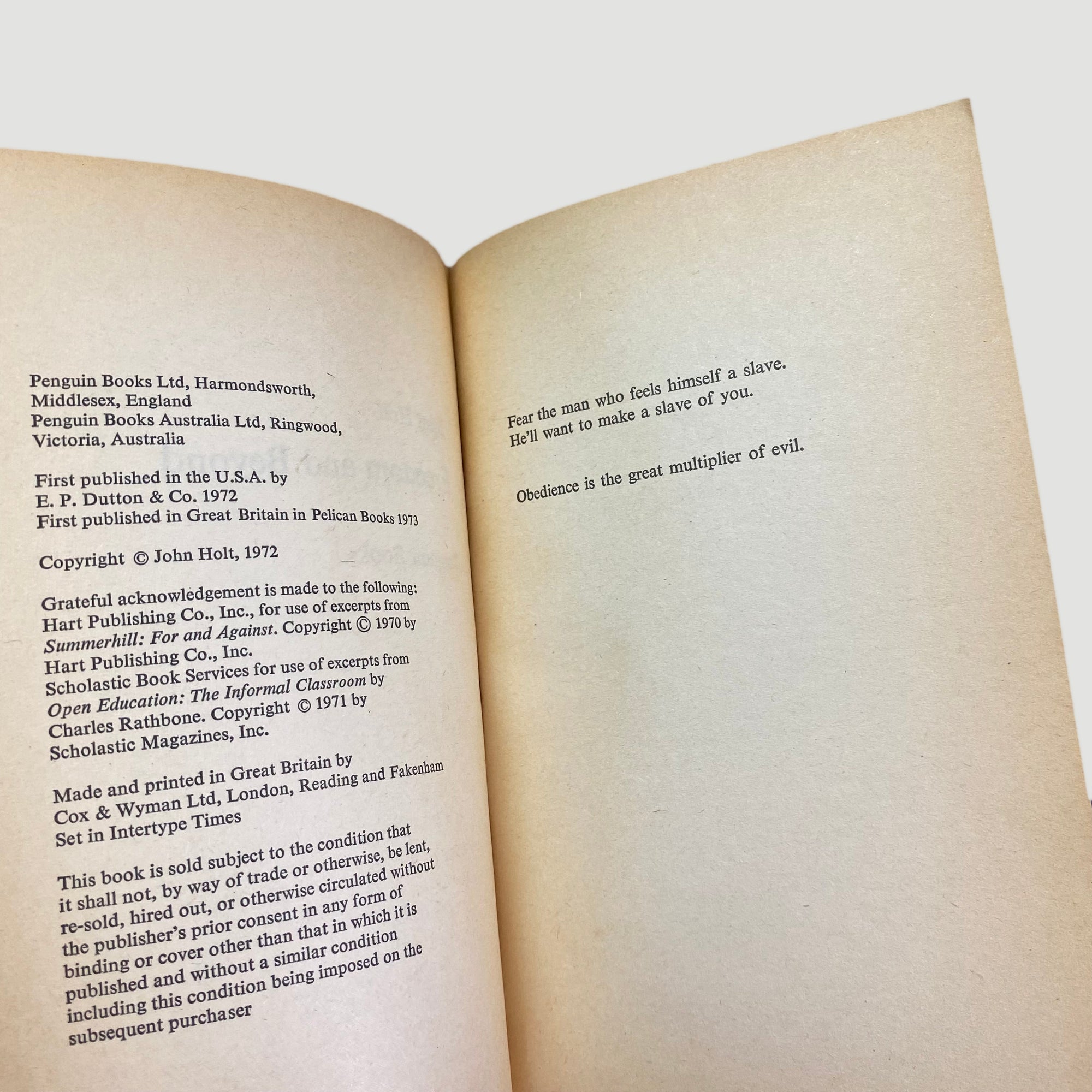 1972 Freedom & Beyond Pelican By John Holt