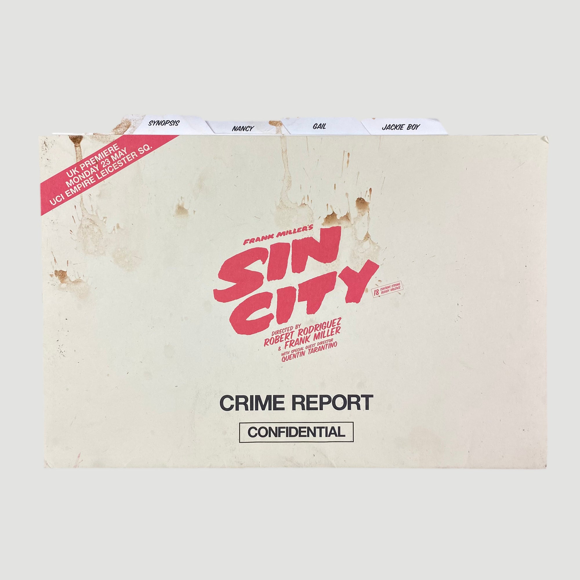 2005 Sin City Promo Release Pack