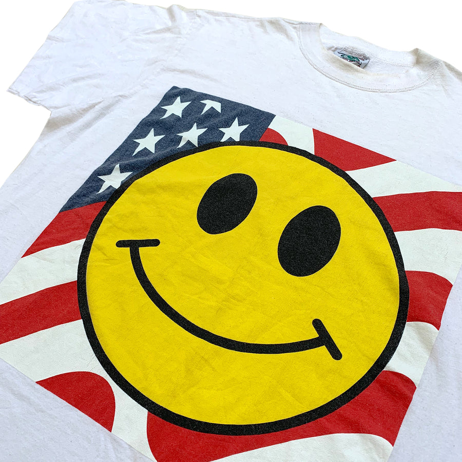 90's Smiley Face Acid House USA T-Shirt