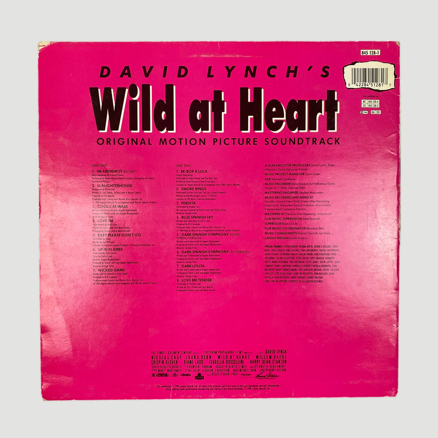 1989 David Lynch's Wild at Heart OST Vinyl