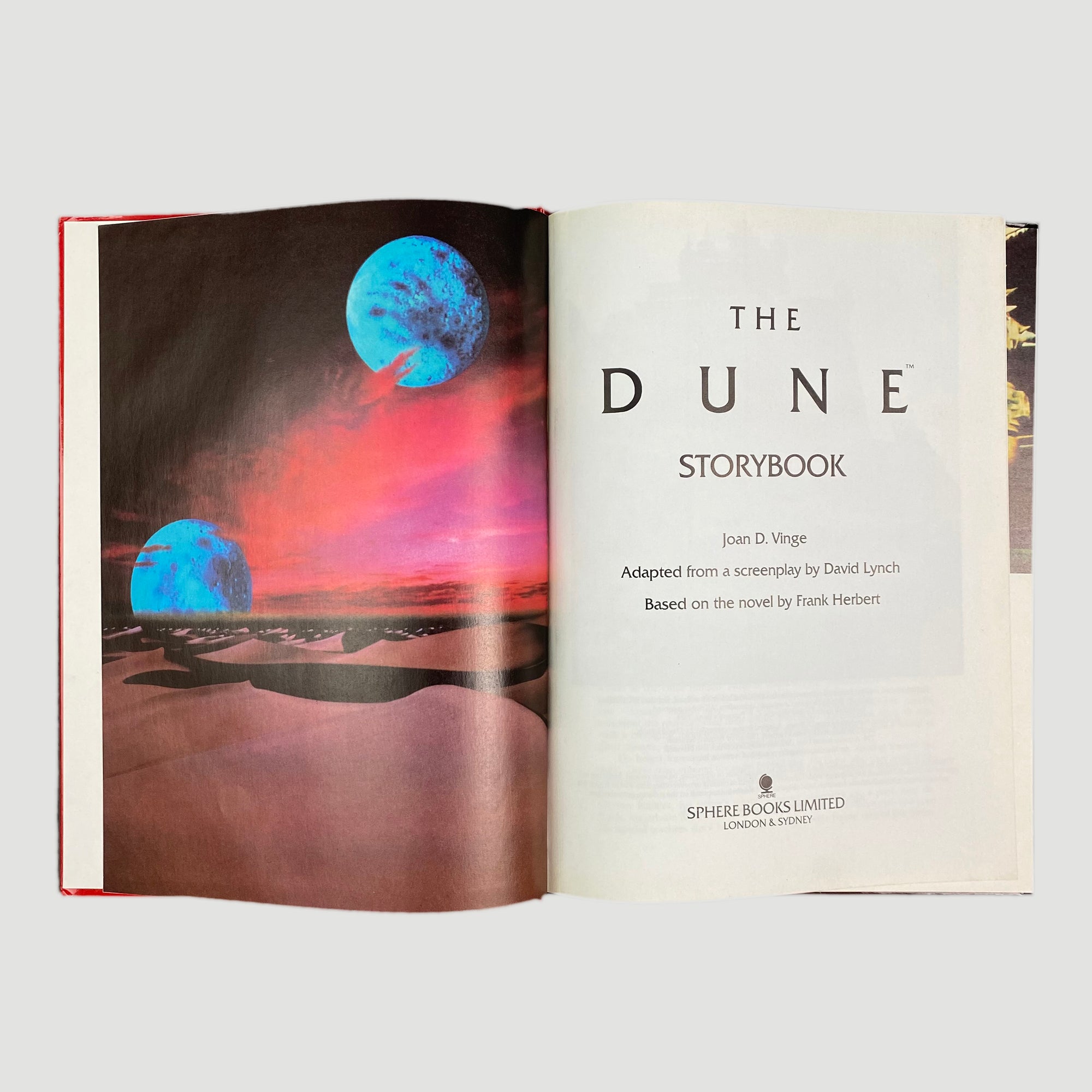 1984 'The Dune Storybook' Hardback Edition