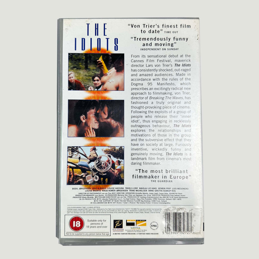 1998 Lars von Trier The Idiots UK Ex-Rental VHS