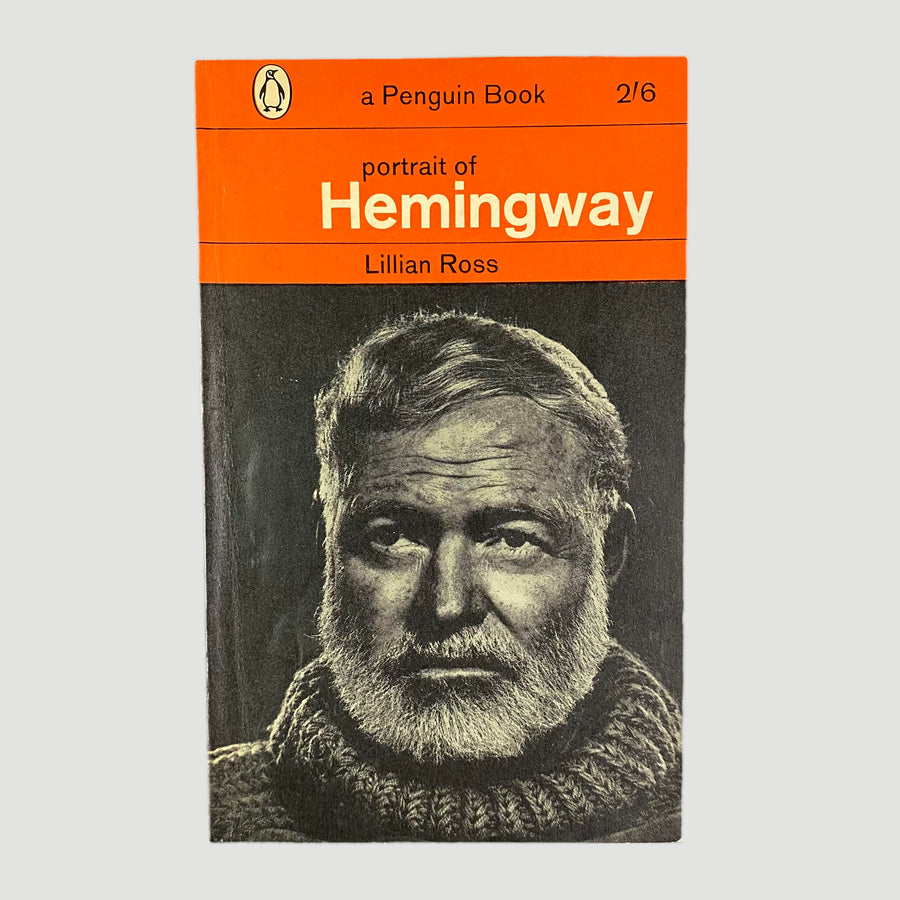 1962 Portrait of Hemmingway Penguin by Lillian Ross