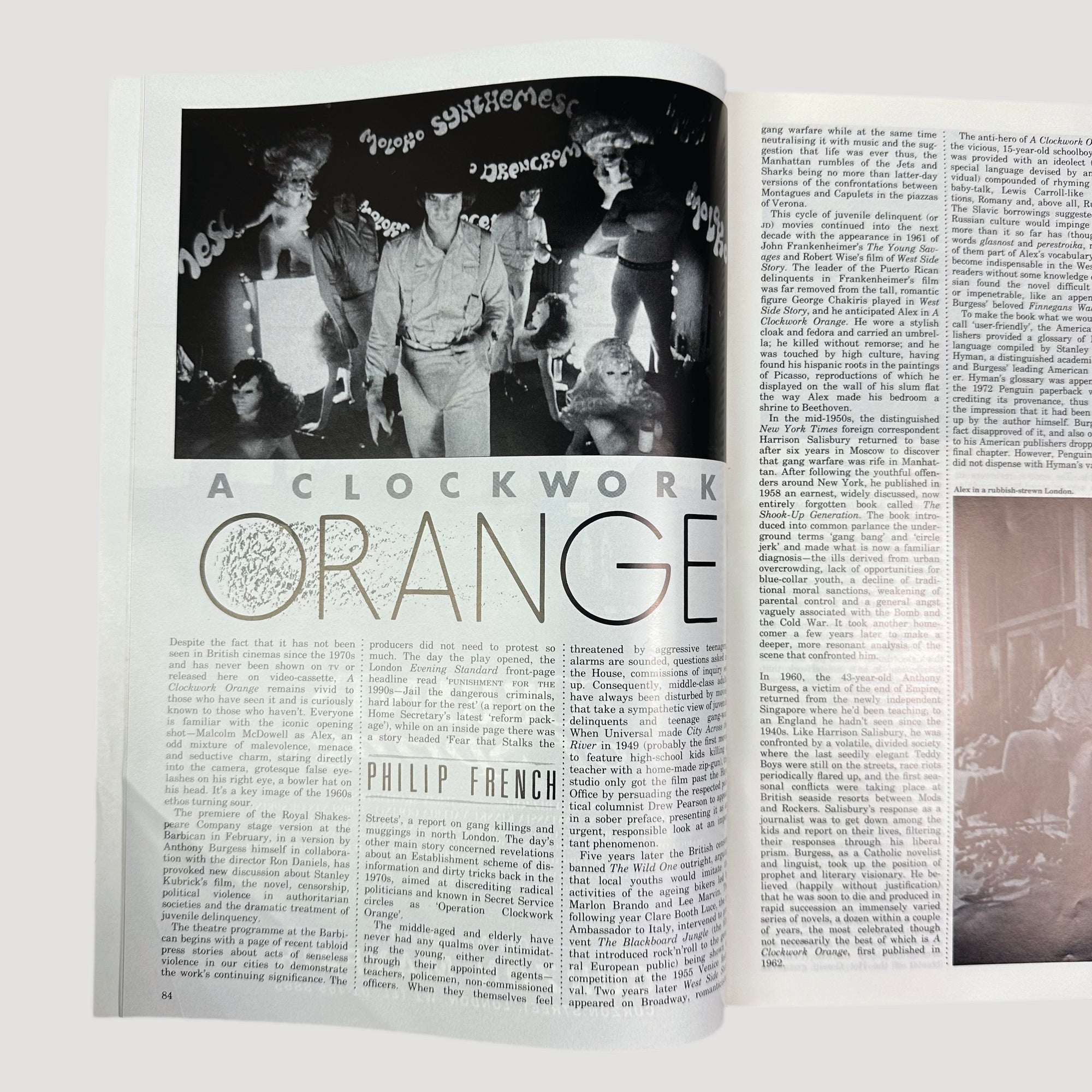 1990 Sight & Sound Clockwork Orange Issue