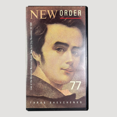 1981 New Order Taras Shevchenko Live VHS