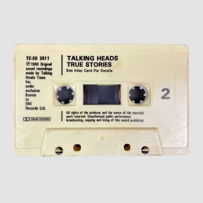 1986 Talking Heads 'True Stories' Cassette