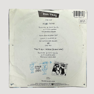 1990 Sonic Youth Kool Thing 7" Single