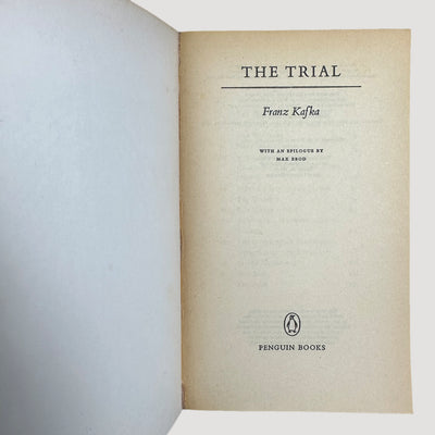 1974 Franz Kafka The Trial Pengiun