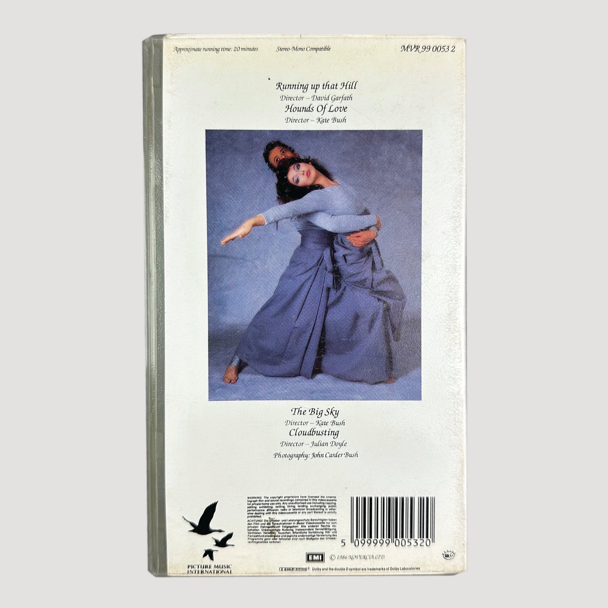 1986 Kate Bush The Hair of the Hound VHS