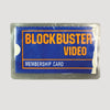 90's Blockbuster Video Membership Card