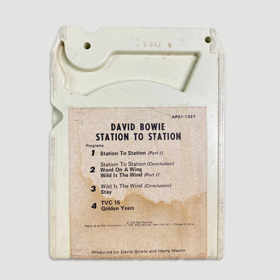 1976 David Bowie Station to Station 8-Track Tape
