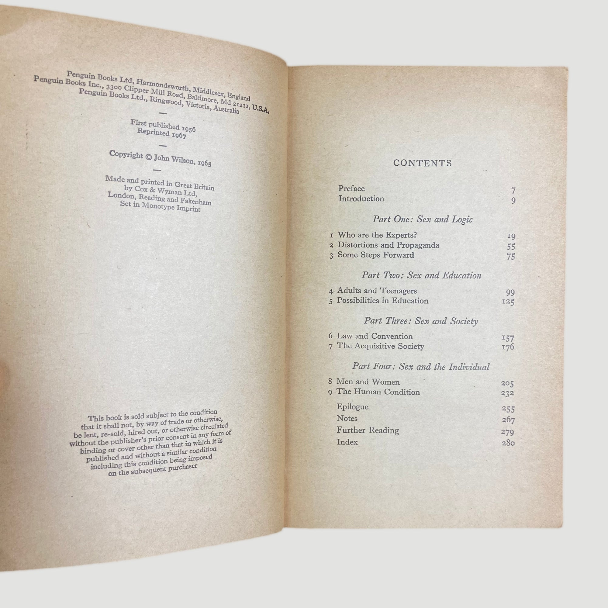 1967 Logic and Sexual Morality Pelican