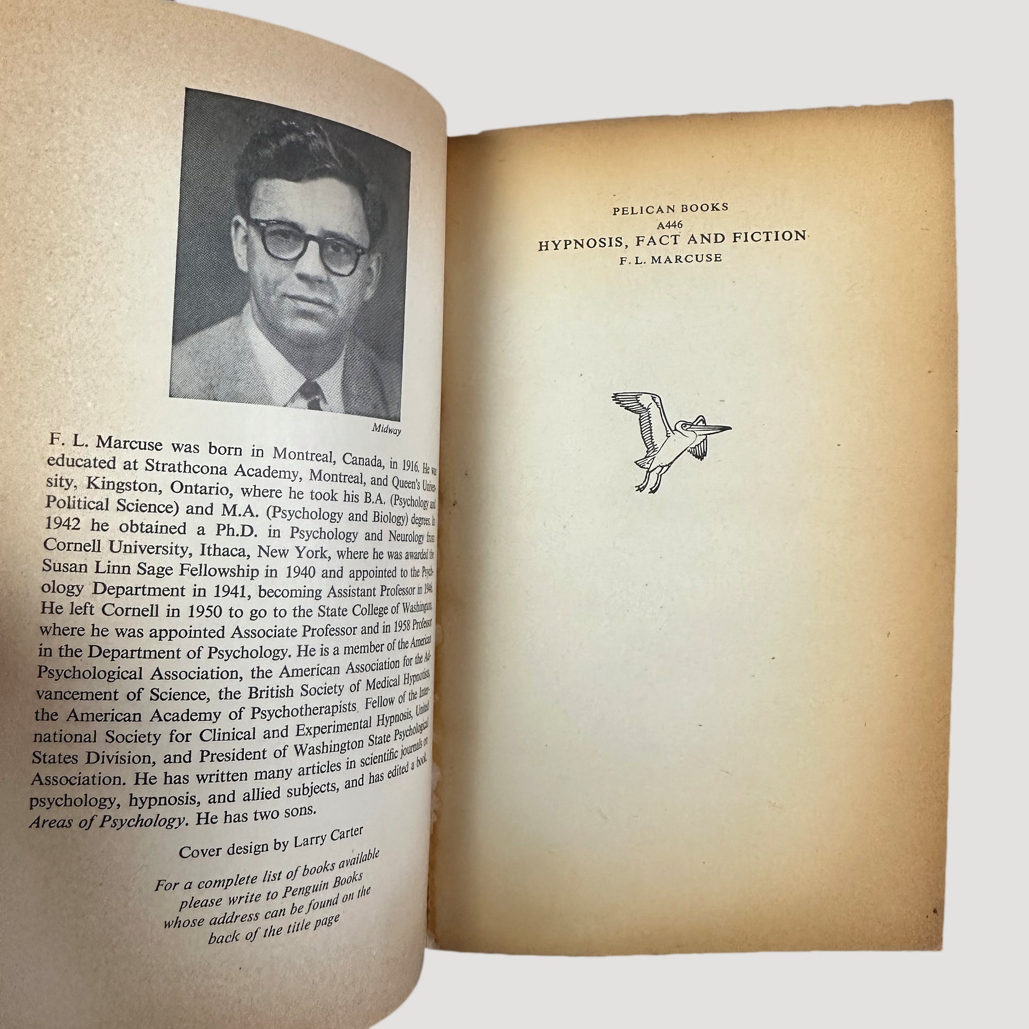 60's Hypnosis Fact and Fiction Pelican