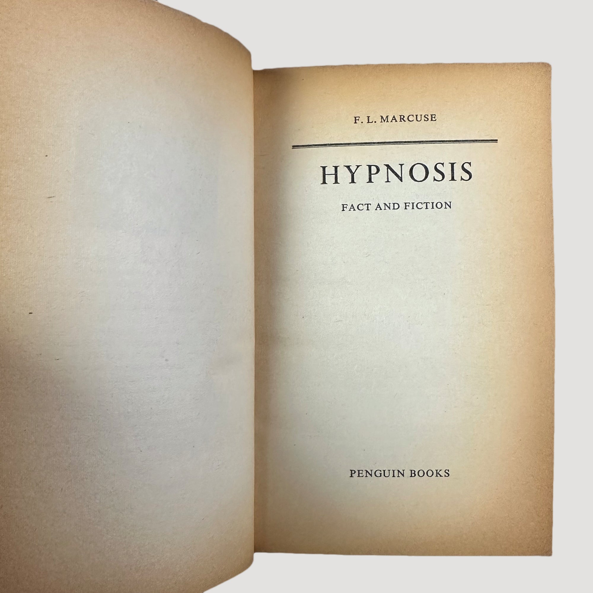60's Hypnosis Fact and Fiction Pelican