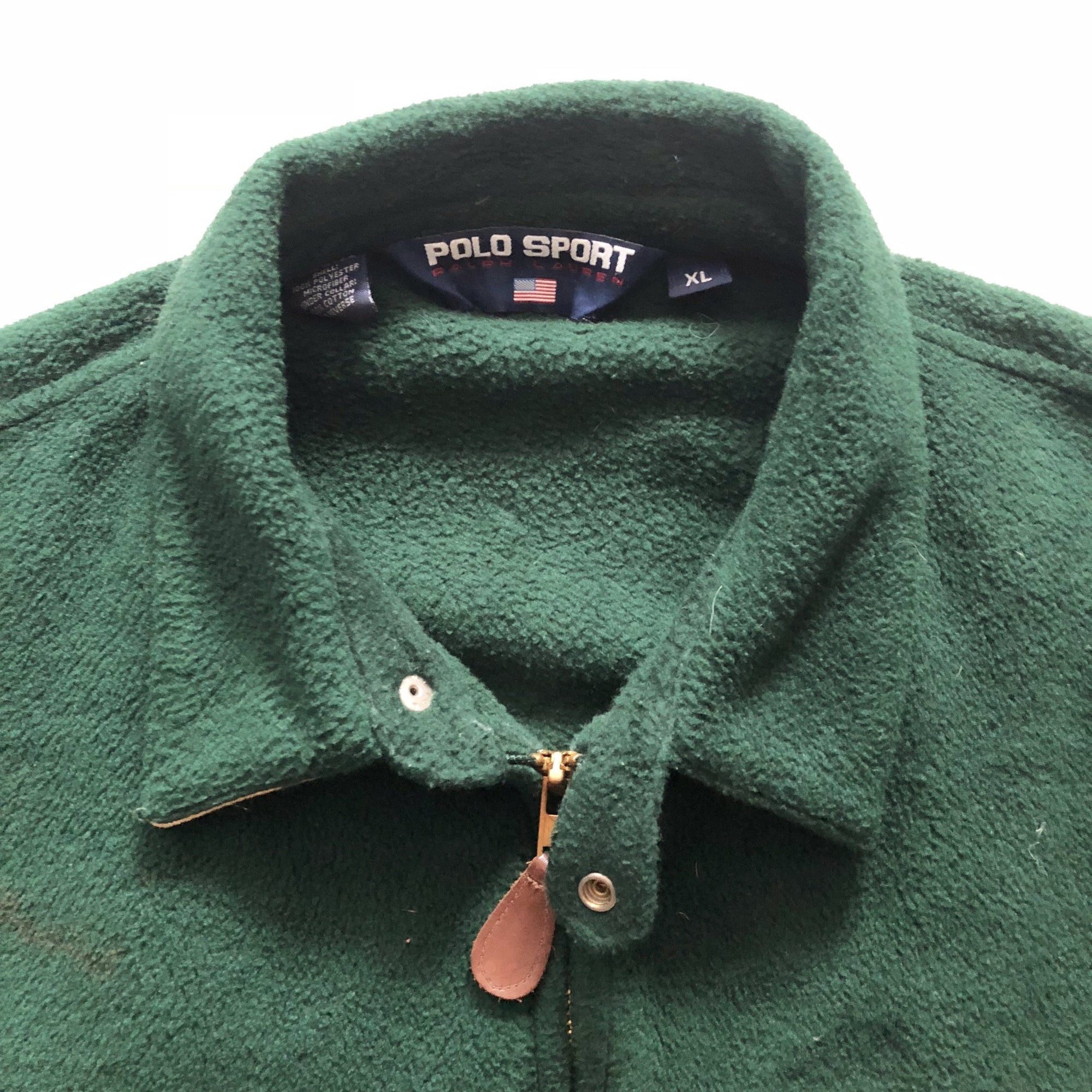 90s Polo Sport Zip Up Fleece