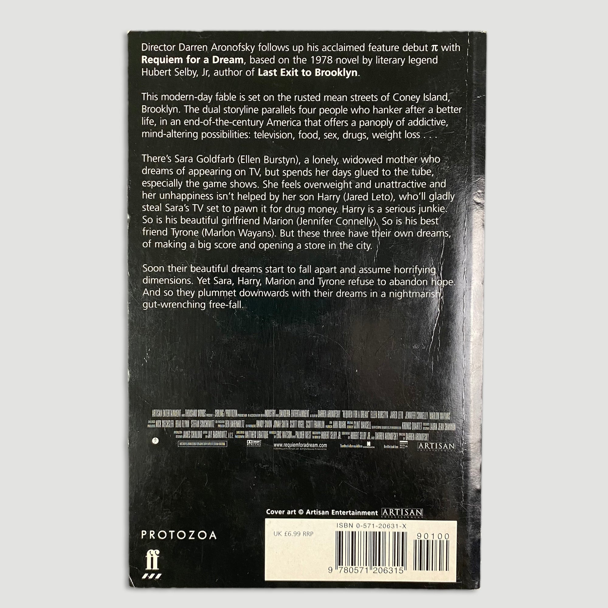 2000 Requiem for a Dream Screenplay