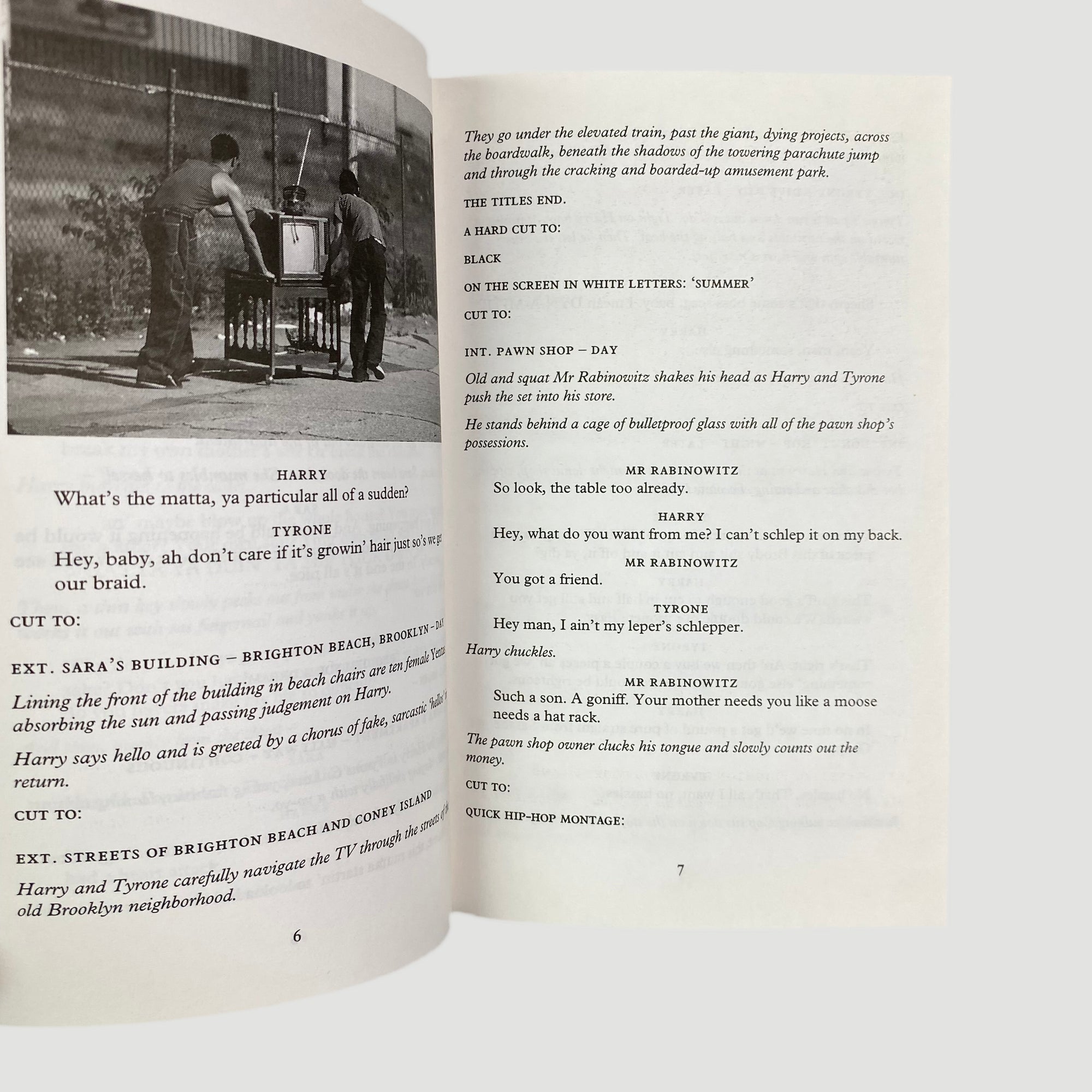 2000 Requiem for a Dream Screenplay