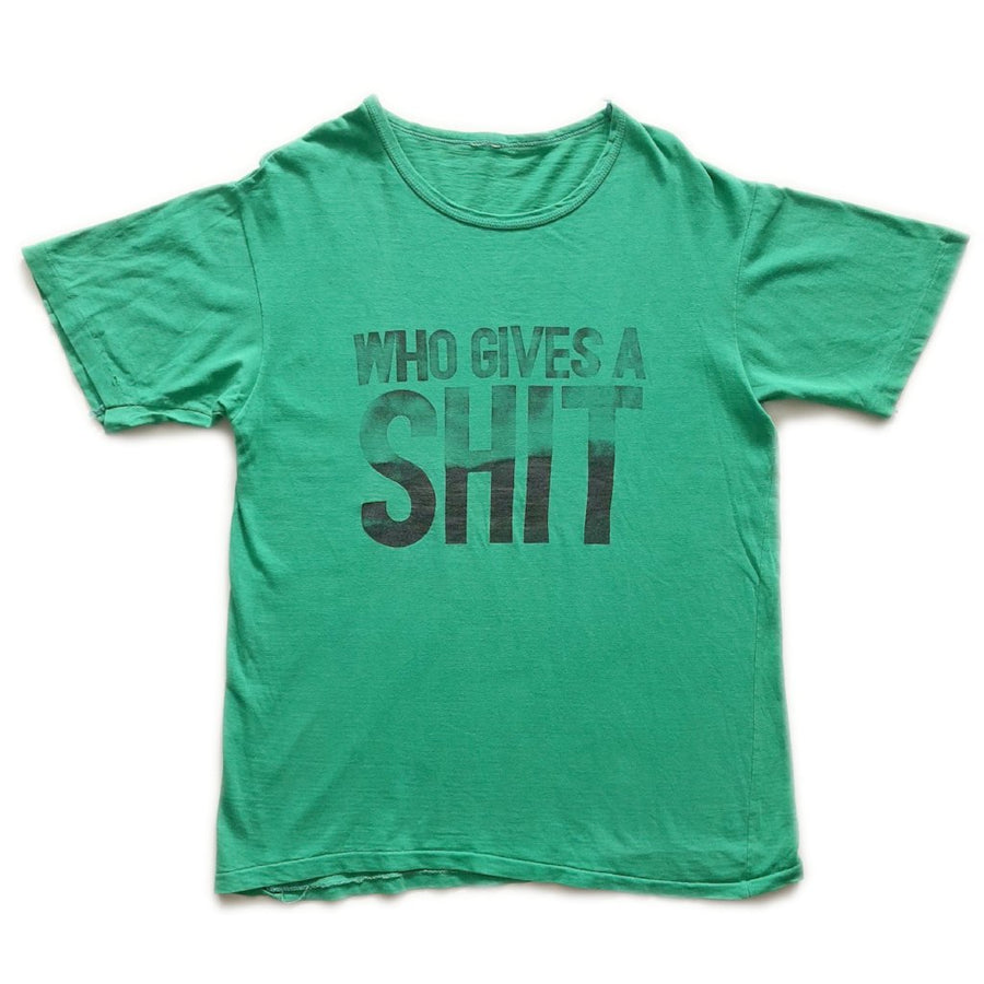 Late 70s 'Who Gives a Shit' T-Shirt