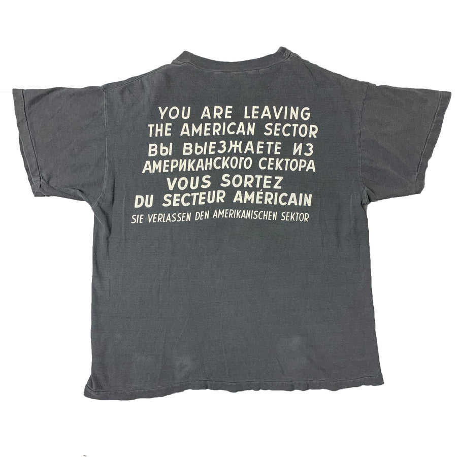 80's Berlin Checkpoint Charlie T-Shirt