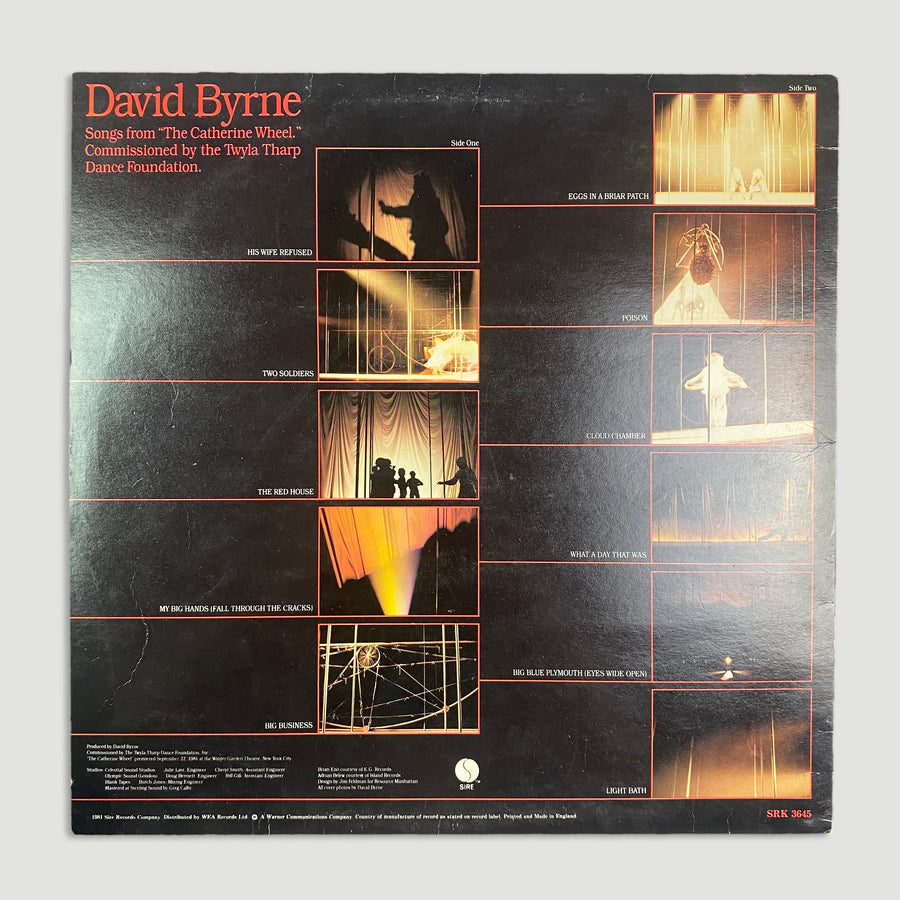 1981 David Byrne The Catherine Wheel LP