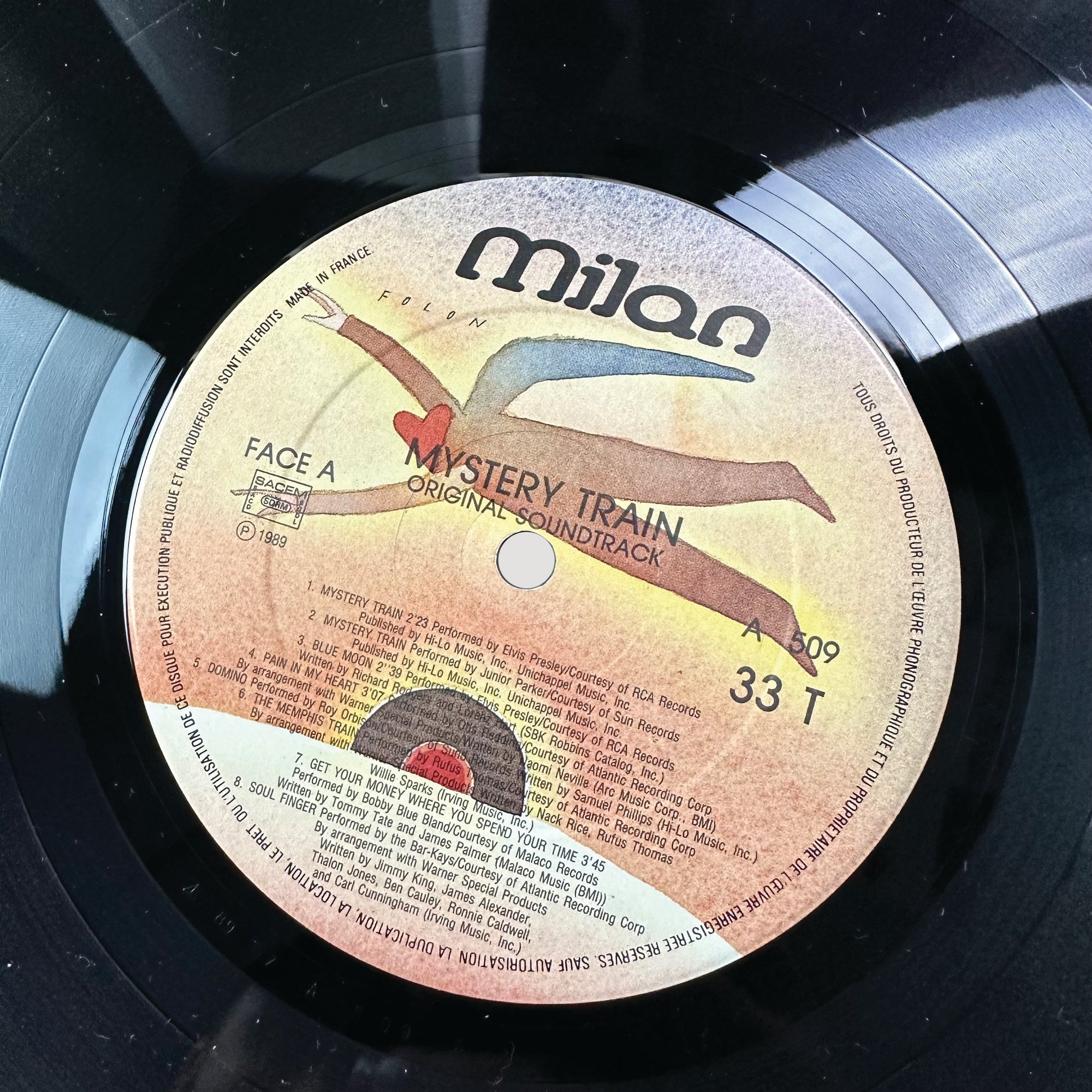 1989 Mystery Train OST LP