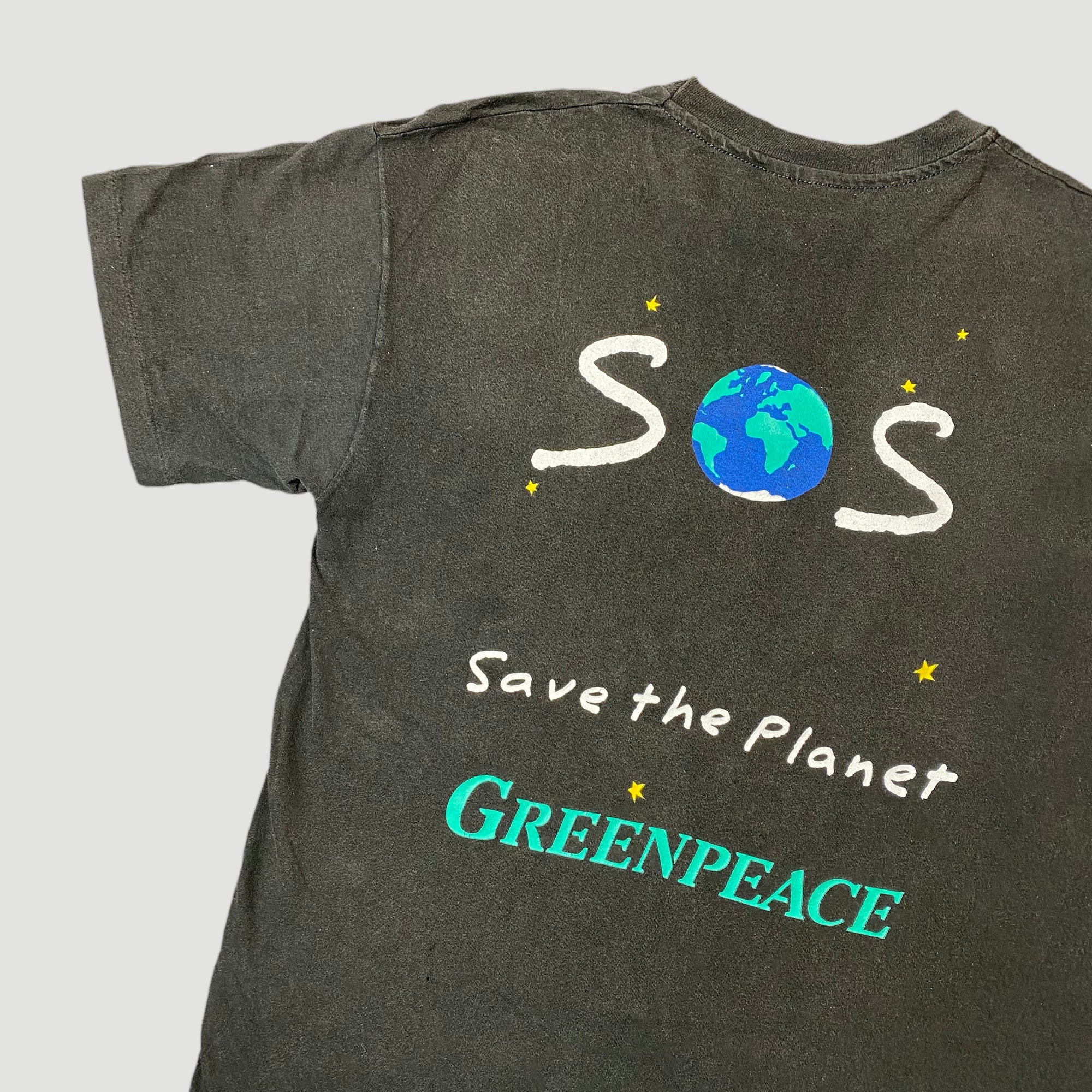Early 90's Greenpeace SOS T-Shirt