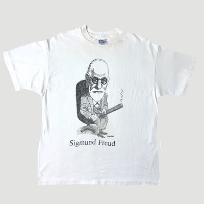 90's Sigmund Freud Cigar Sketch T-Shirt