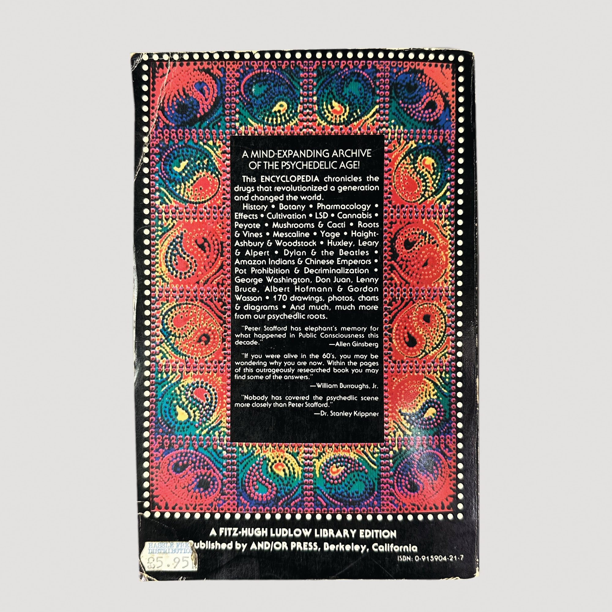 1977 Peter G. Stafford 'Psychedelics Encyclopedia'
