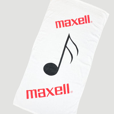 80's Maxell Musical Note Towel