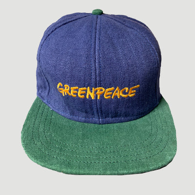 Mid 90's Greenpeace Strapback Cap