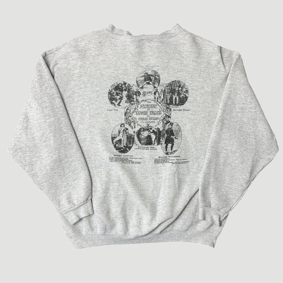 90's Charles Dickens Unfinished Novel Sweatshirt