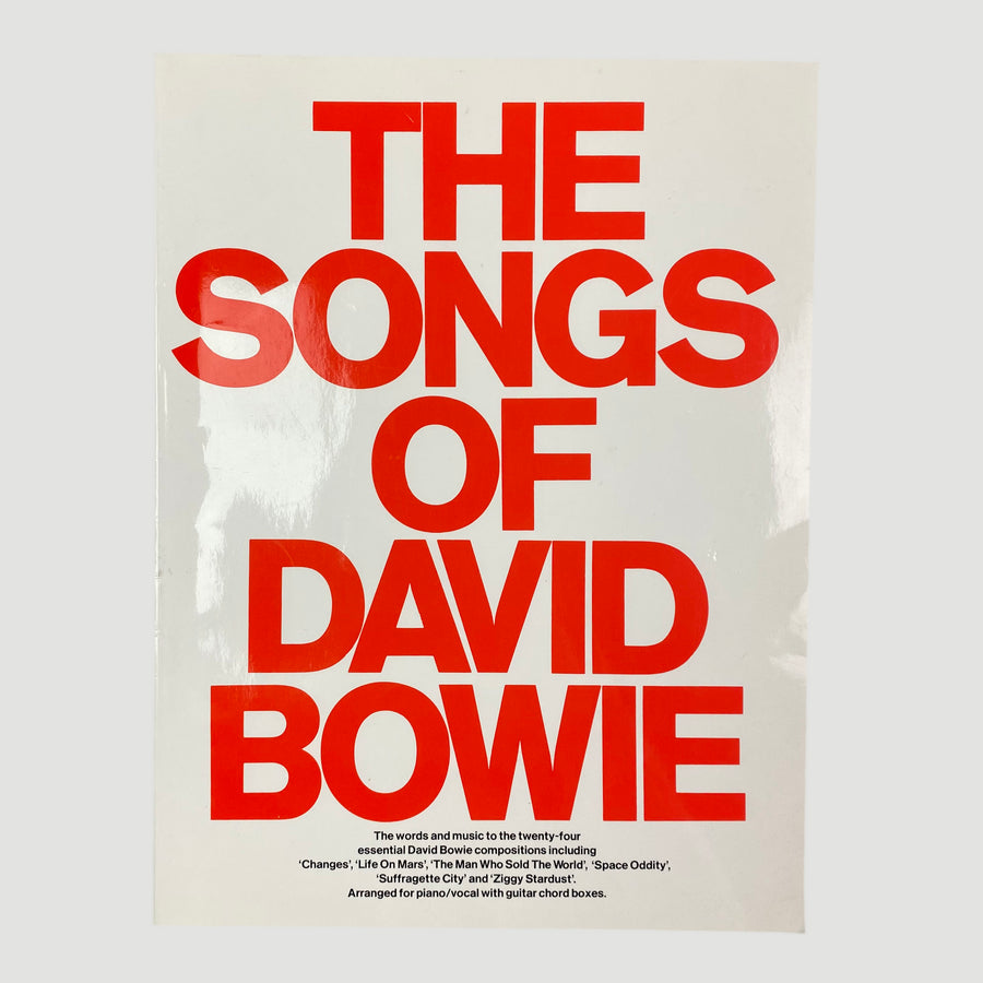 1977 The Songs of David Bowie Songbook
