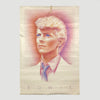 Early 80's David Bowie 'Lets Dance' Portrait Poster