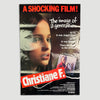 Early 80's David Bowie Christiane F. Poster