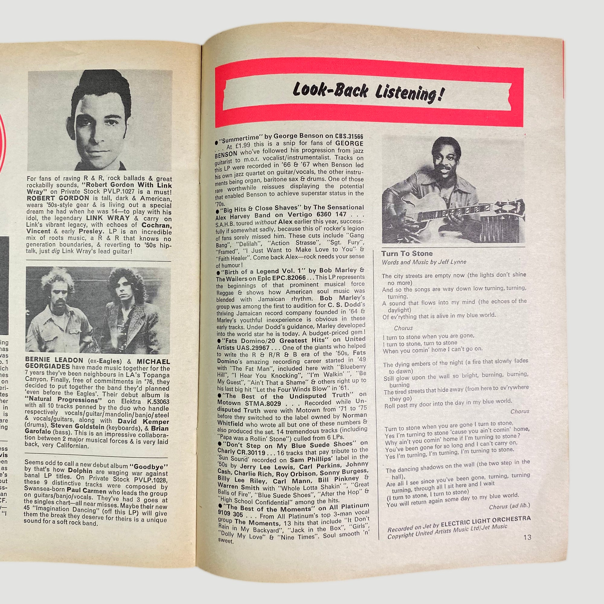 1977 Words Song Book - David Bowie Heroes Edition