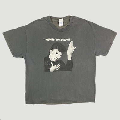 00's David Bowie Heroes T-Shirt