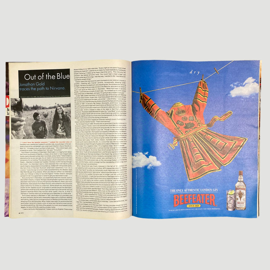 1994 Kurt Cobain Spin Memorial Issue