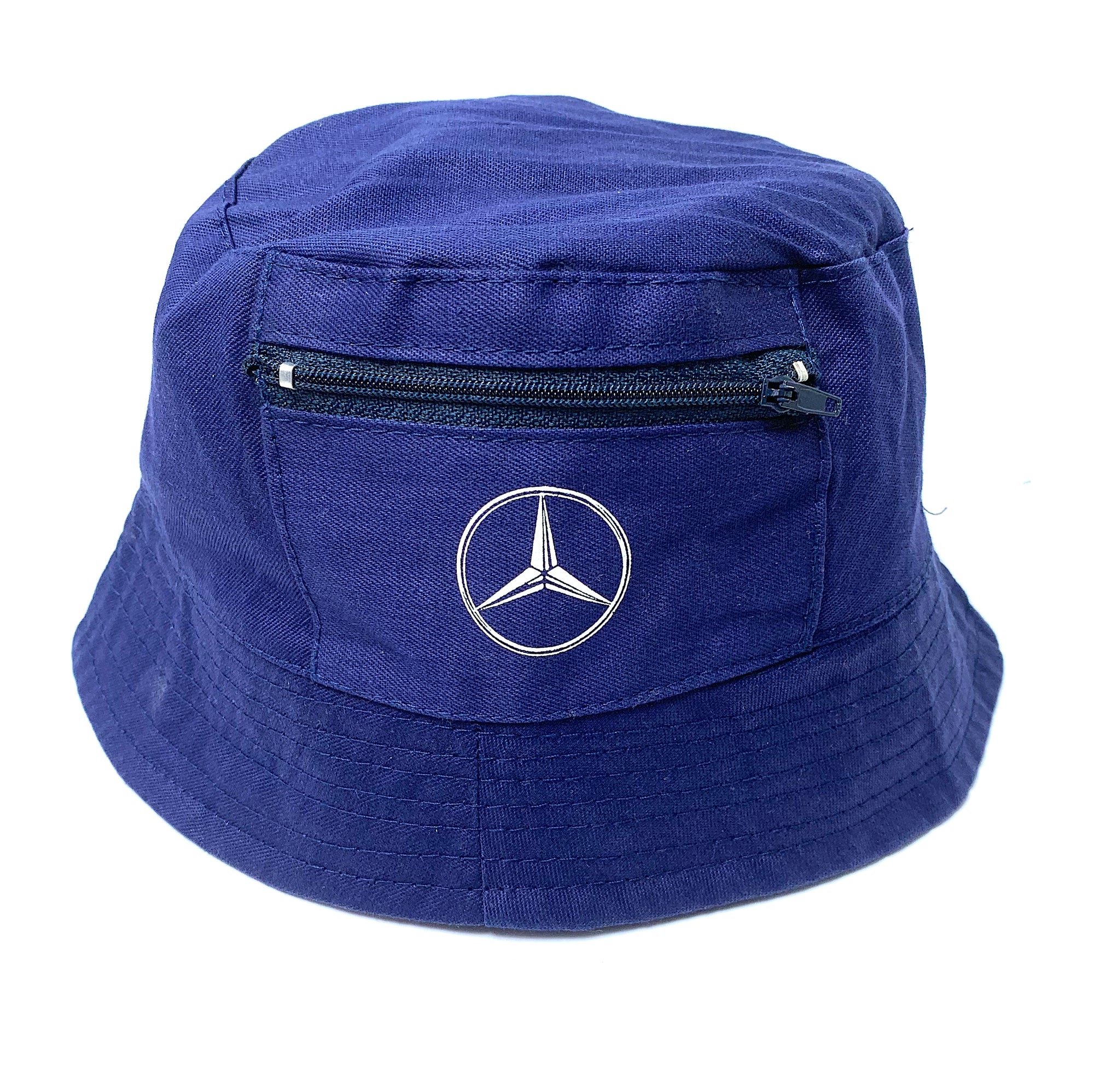 90's Mercedes Benz Bucket Zip Stash Hat