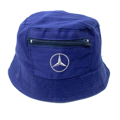 90's Mercedes Benz Bucket Zip Stash Hat